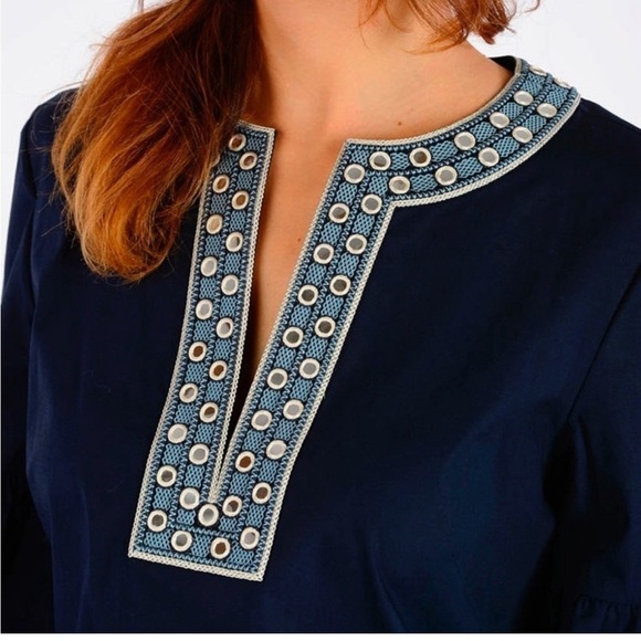 Tory Burch Ariana Tunic embellished 2 - Picture 2 of 7
